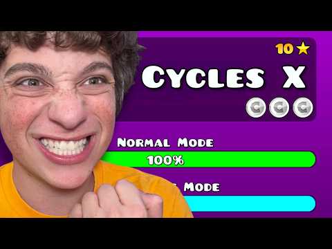 🔴VERIFYING CYCLES X!🔴93%x2, 33-100%x2🔴DAY 56🔴GEOMETRY DASHING🔴