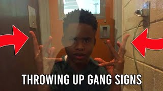 Rappers Throwing Up Gang Signs For Fun ( Old YouTube Channel Name: Soiez1 )