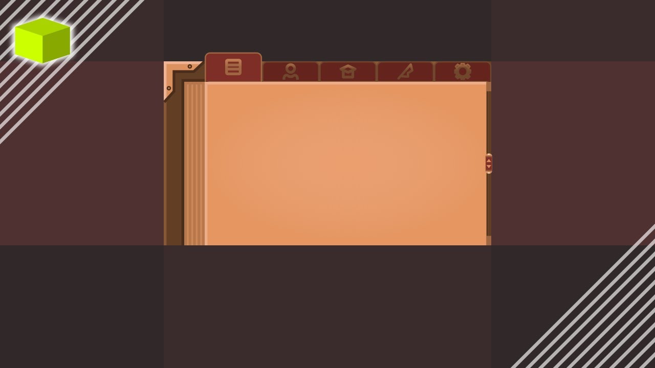 Adventure Game UI (Vector | Main Window)