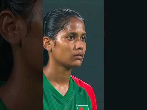 Farhana Saves the Moment 🇧🇩⚽ #BangladeshFootball  #PenaltyGoal #WomenInSports   #ViralSports