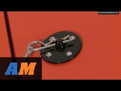 Mustang Modern Billet Hood Pin Appearance Kit (94-14 All)
