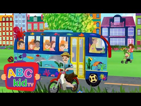 Wheels on the Bus and Vehicles Version | ABC Kid TV Nursery Rhymes & Kids Songs