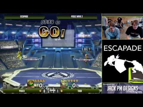 Pooch (Samus) vs Thor (Link) - Escapade Pools Wave 2