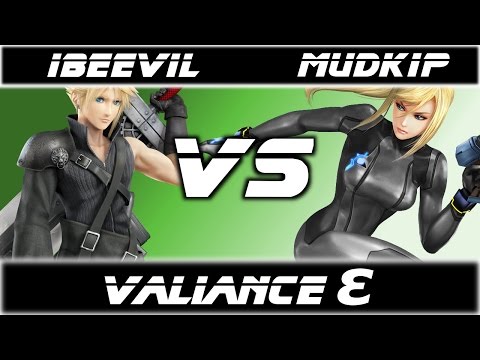 Valiance γ - Mupkip (Zero Suit Samus) vs. IBeEvil (Cloud) -  Smash 4 - Wii U
