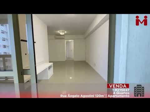 Excelente Apartamento Varandão, Sala 2 Ambientes, 4 Quartos, 1 Suíte, 2 Vagas, aprox.115m²