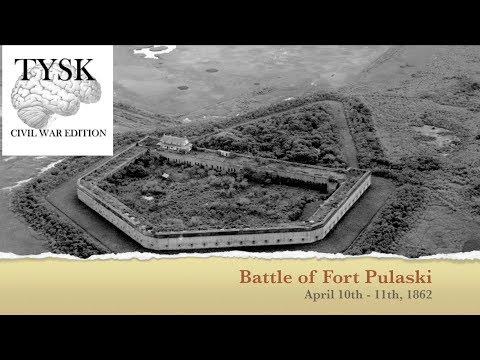 1862-17 Battle of Fort Pulaski   UPDATED