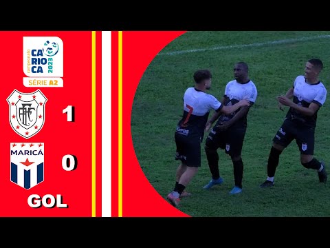 AMERICANO 1X0 MARICÁ - 8ª RODADA - TAÇA SANTOS DUMONT - CARIOCA A2 2023