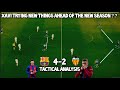 How Xavi Might Be ' FINALLY ' Done With The ' DOUBLE PIVOT ' || TACTICAL ANALYSIS ||