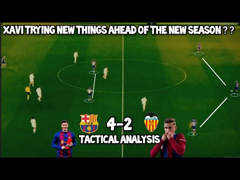 How Xavi Might Be ' FINALLY ' Done With The ' DOUBLE PIVOT ' || TACTICAL ANALYSIS ||