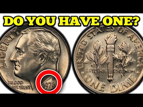 1976 Dime Coins Worth Money! Roosevelt Dime Error Coins