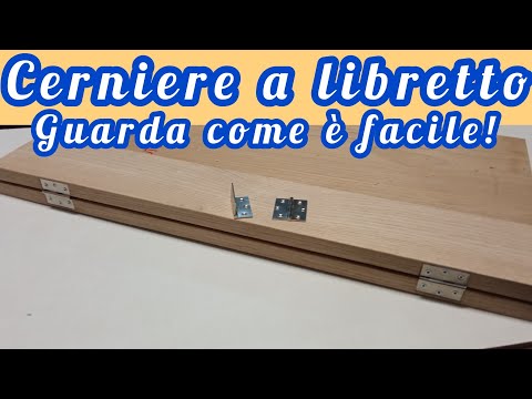 Nessuno ti spiega quanto è semplice montare le cerniere a libretto ! Guarda è FACILISSIMO!!!