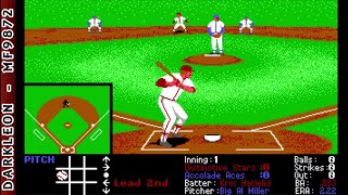 Hardball II © 1991 Accolade - PC DOS - Gameplay