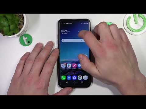 How to Manage Icons on LG Q70 - Remove or Restore Messages Icon From The Screen