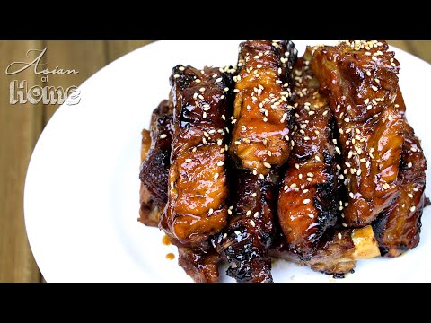 1 Minute Recipe | Chinese Style Sticky Ribs