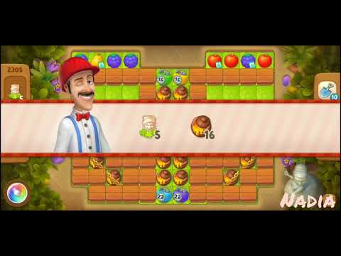 Gardenscapes Level 2305. No Boosters used