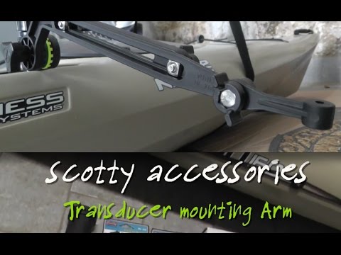 Kayak fishing scotty Transducer Arm Mount