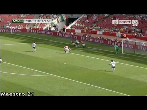 Highlights Milan 1-1 Lyon 1-8-2010