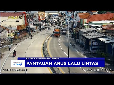 NTMC POLRI - PANTAUAN ARUS LALU LINTAS SORE 24/09/25