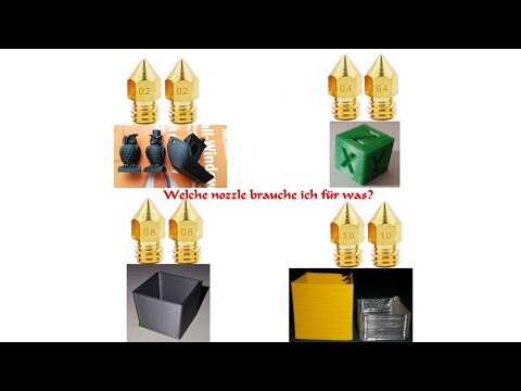 Wann brauche ich welche Nozzle?