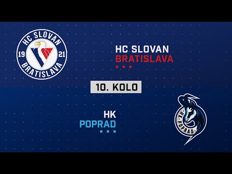 10.kolo HC Slovan Bratislava - HK Poprad HIGHLIGHTS