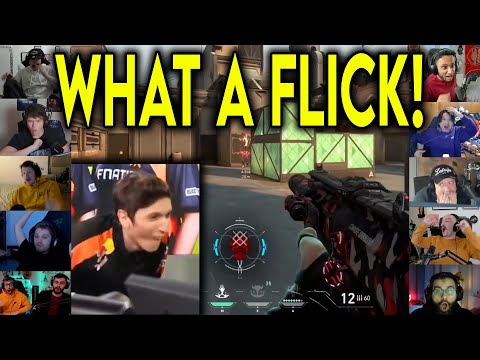 Valorant Streamers Reacts To FNC Crashies HITTING THE CRAZIEST FLICK CLUTCH To Beat NAVI In VCT
