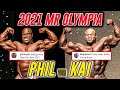 Phil Heath Kai Greene 2021 Mr Olympia Comeback