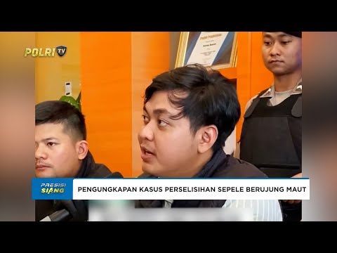 POLRES BANTUL MENGUNGKAP KASUS PERSELISIHAN SEPELE TERKAIT BAKSO GOSONG BERUJUNG MAUT