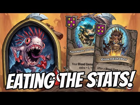 MUTANUS IS HIS NEW FAVOURITE HERO? | Hearthstone Battlegrounds