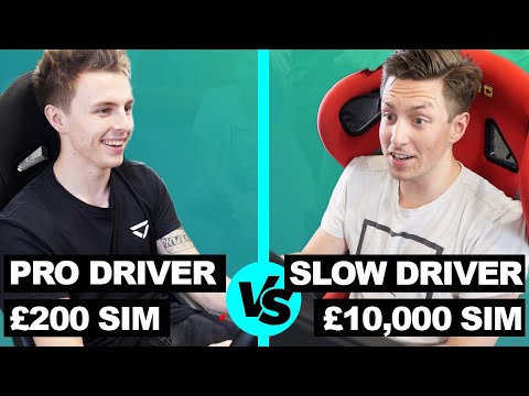 World's Fastest Gamer vs Normal Guy | Sim Racing Challenge