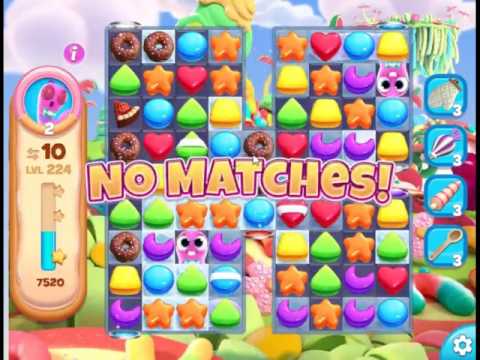 Cookie Jam Blast Level 224 - NO BOOSTERS 🍪 | SKILLGAMING OFFICIAL