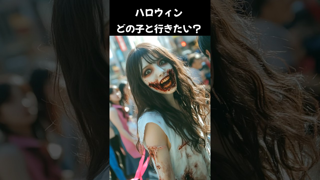 ハロウィンどの子と行きたい？2024②#かわいい#usjハロウィン#aiイラスト