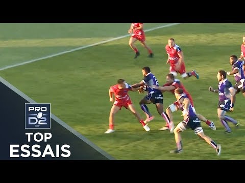 TOP Essais de la J04– PRO D2 – Saison 2018/2019