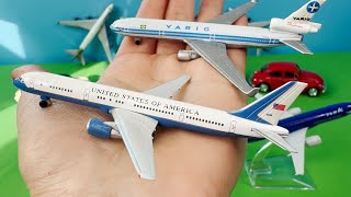 Unboxing best planes: Boeing 787 777 737  747 Airbus 320 330 380 Gulf Air Malaysia Asiana USA models
