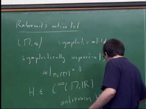 Workshop on Conservative Dynamics and Symplectic Geometry - On Rabinowitz Floer homology