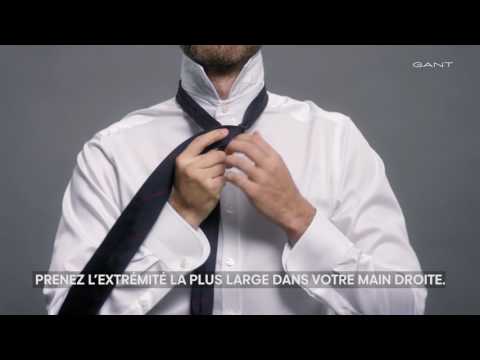 GANT - Comment nouer une cravate : nœud Pratt (FR)