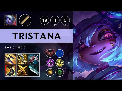Tristana Mid vs Viktor - EUW Grandmaster Patch 25.10