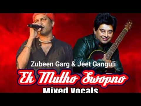 Ek Mutho Swopno ke/bangla hit song /zubeen garg & jeet ganguli......