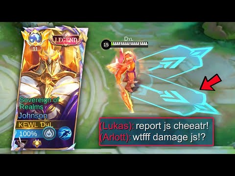 GLOBAL JOHNSON NEW META BUILD & COMBO!! (Must try) - Mobile Legends
