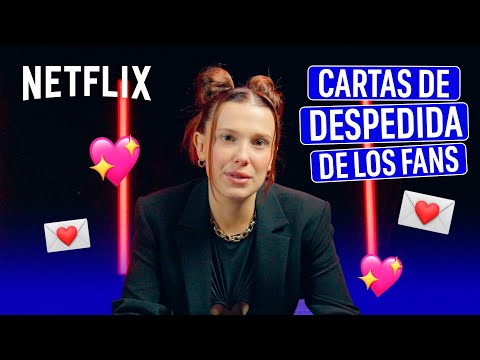 ELENCO DE STRANGER THINGS LLORA CON EL FINAL 😭