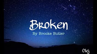 Brooke Butler- Broken easy piano tutorial/karaoke/instrumental/backing track