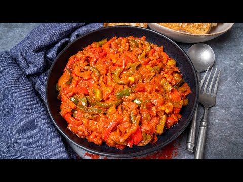 Lecsó Hungarian Pepper Stew
