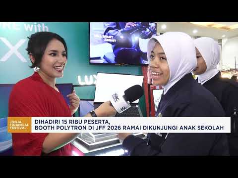Dihadiri 15.000 Peserta, Booth Polytron di JFF 2026 Ramai Dikunjungi Anak Sekolah