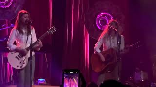 Aly and AJ - On The Ride LIVE at the With Love From Tour in Denver, CO