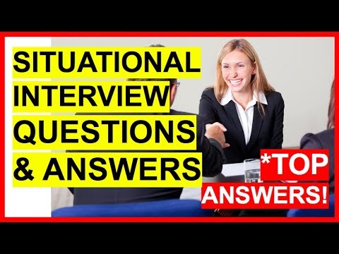 シチュエーションインタビューの問題集TOP5と高得点の答えをご紹介! (TOP 5 SITUATIONAL INTERVIEW Questions and High Scoring Answers!)