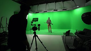 Use of Studiolink Chroma Key Background in studio | Video Backgrounds | Manfrotto