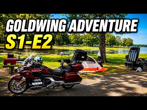 New Adventure |S1-E2| Honda Goldwing Camping 2023 GL1800 DCT Tour
