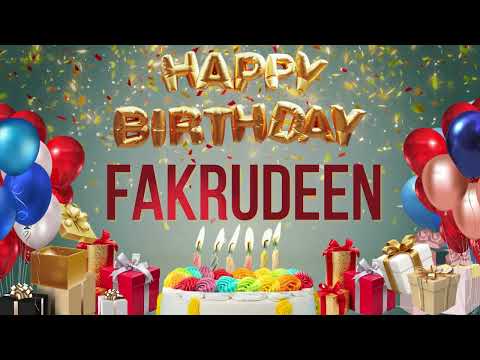 Fakrudeen - Happy Birthday Fakrudeen