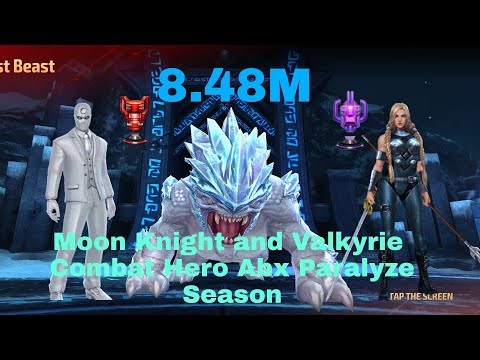 ABX Paralyze Combat Hero | Moon Knight & Valkyrie | 8.48M - Marvel Future Fight