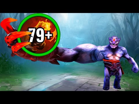 Everybody hates late game dota except this LION - WTF 79 Stacks Finger of Death
