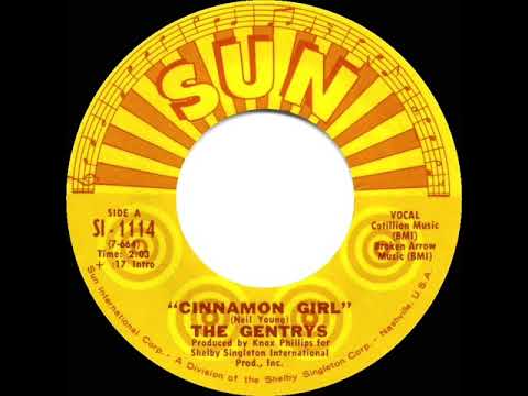 1970 HITS ARCHIVE: Cinnamon Girl - Gentrys (mono 45)